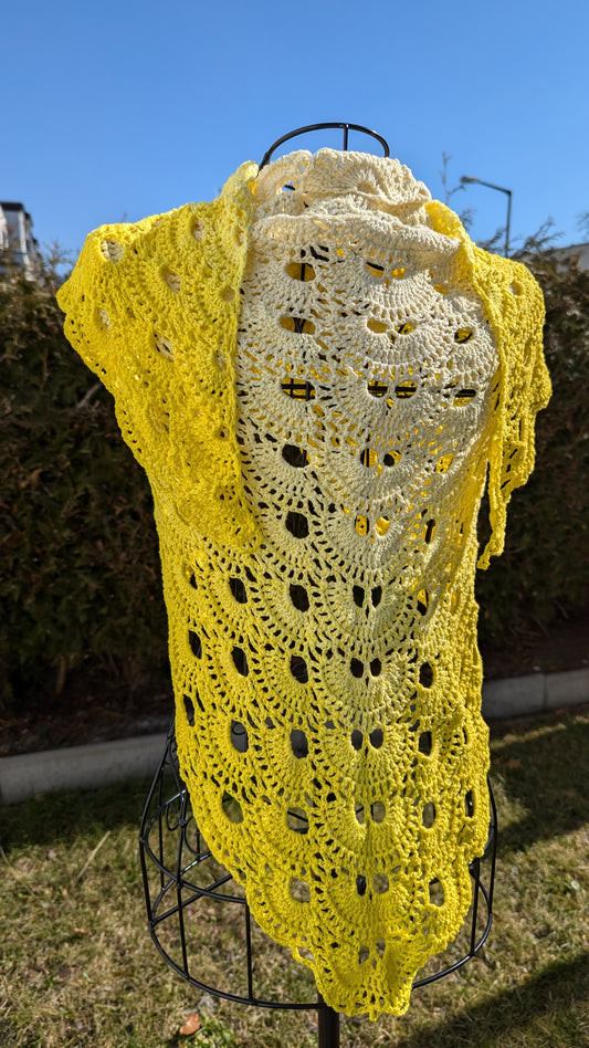 Dreieckstuch/Dirndl-Tuch "Sonnenstrahl"